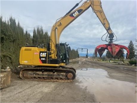 2016 Cat 316EL with Sierra 3/4 yard Grapple