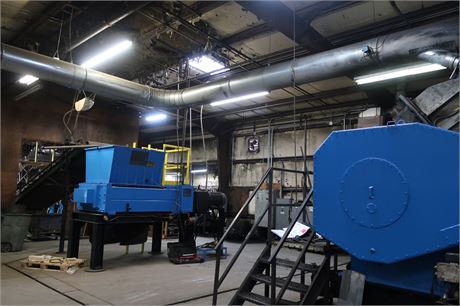 Shred Tech & Eldan Tire Processing Line