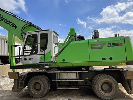 2012 Sennebogen 835E with 58" Magnet