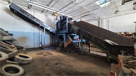 1995 AmeriShred Tire Shredder