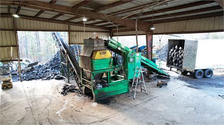 2000 CM Multistack Tire Shredder