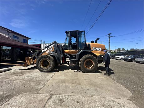 2017 CASE 721G Wheeled Loader