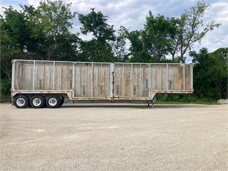 2006 50 Foot Maurer Double Drop Deck Crushed Car Trailer