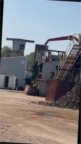 2000 Harris 60x90 Hammermill Shredding System